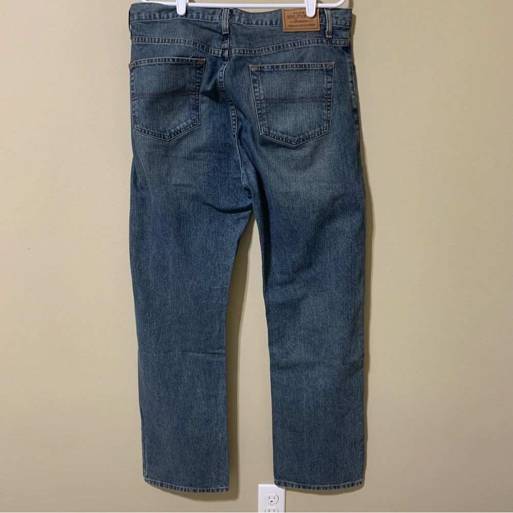 Tommy Hilfiger Blue Jeans Mens 36 X 32 Classic Fit Straight Leg Vintage - Picture 2 of 9